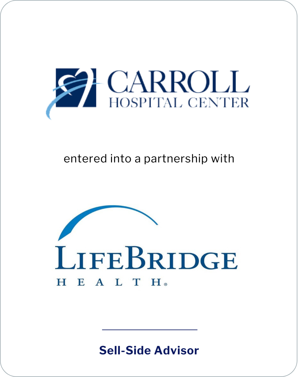 Helping Carroll Hospital Center to Improve the Quality and Availability of Services